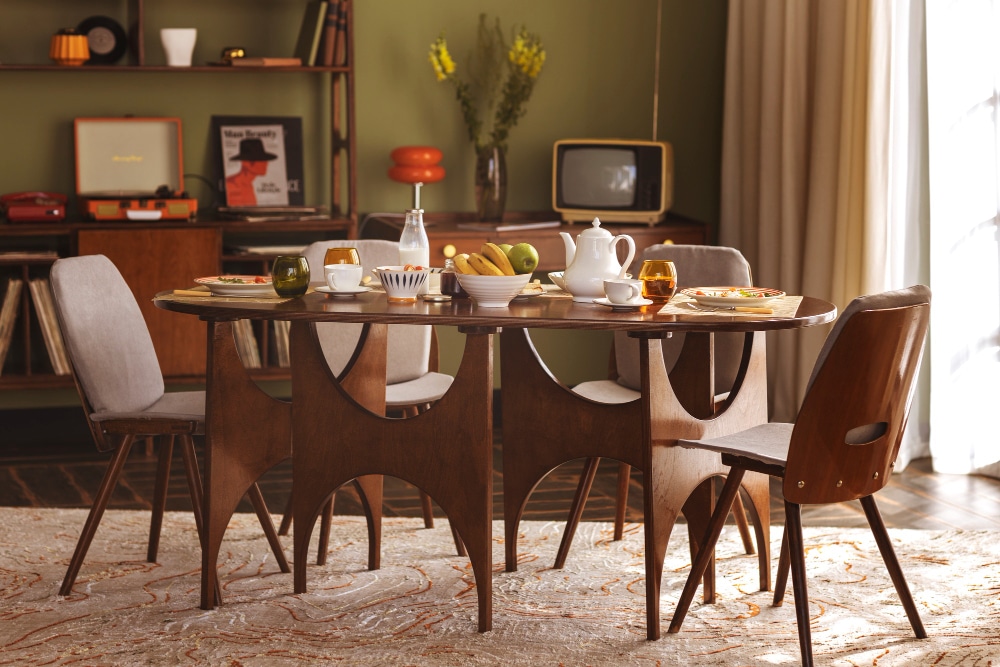 Vintage Retro Revival interior design