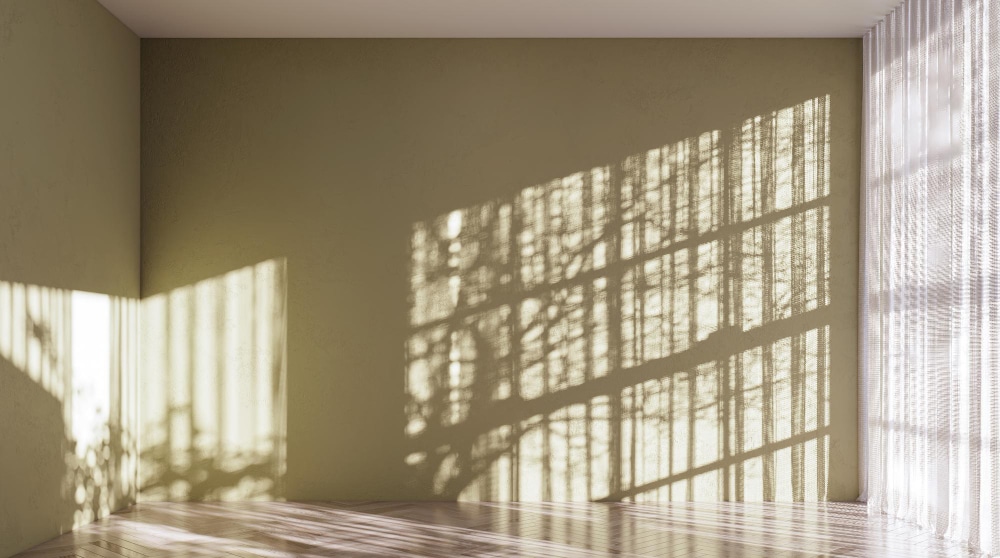natural light in the room